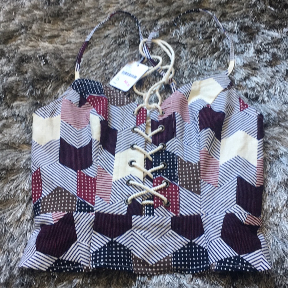 New adorable free people halter top